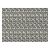 Een bos met sneeuw bedekte kerstbomen tafelkleed (Voorkant (Horizontaal))