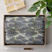 Een bos met sneeuw bedekte kerstbomen tissuepapier (Geschenk)