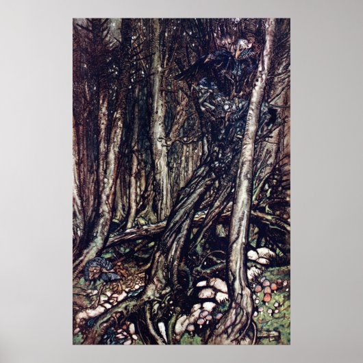 Een bos van 1848 poster (Voorkant)