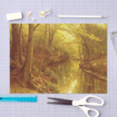 Een bosbeek van Peder Mork Monsted Tissuepapier (Craft)