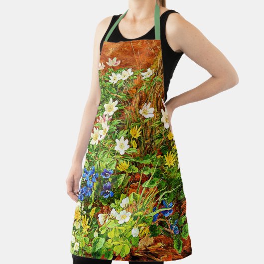 Een bosgrond met annemonen en Violet Schort (Insitu)