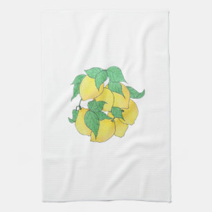 Een bosje citroenen Keukenhanddoek