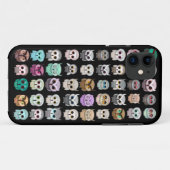 Een bosje met schattige uilen ontwerp Case-Mate iPhone case (Achterkant (horizontaal))