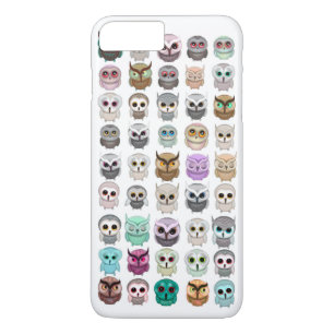 Een bosje met schattige uilen ontwerp Case-Mate iPhone case