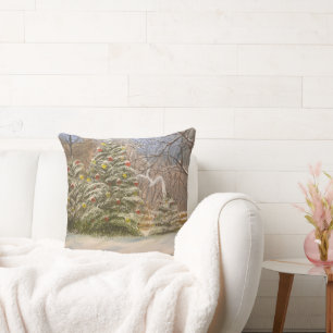 Een boskerst van Gary Poling Kussen