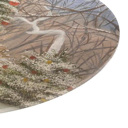 Een boskerst van Gary Poling Snijplank (Hoek)