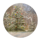 Een boskerst van Gary Poling Snijplank (Voorkant)