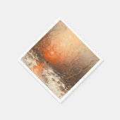 Een bospad met Hunter bij zonsondergang Servet (Hoek)