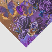 Een Bouquet Butterflies Tissuepapier (Detail)