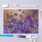 Een Bouquet Butterflies Tissuepapier (Craft)