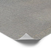 Een Bouquet van Bloemen in een vase  schilderij Poster (Hoek)