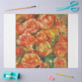 Een bowlful van Rozen van Renoire Tissuepapier (Craft)