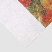 Een bowlful van Rozen van Renoire Tissuepapier (Detail)