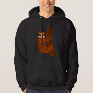 Een boze luiaard grappige luiaard hoodie