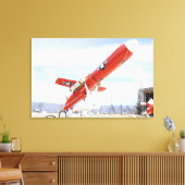 Een BQM-74E Chukar-drone klaar voor introductie Canvas Afdruk (Insitu (Woonkamer))