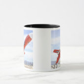 Een BQM-74E Chukar-drone klaar voor introductie Mok (Midden)