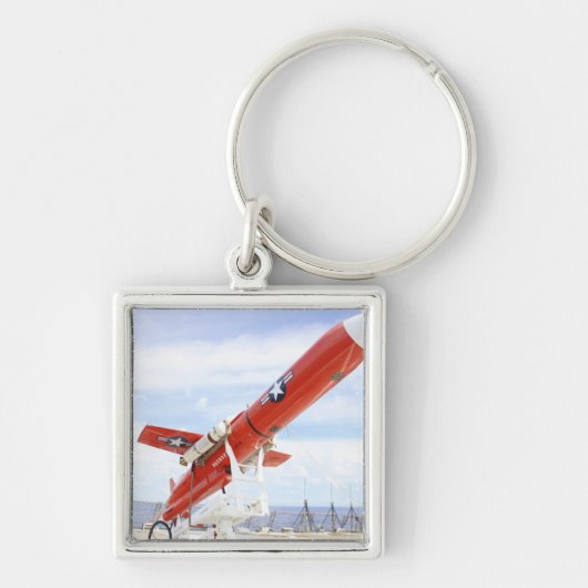 Een BQM-74E Chukar-drone klaar voor introductie Sleutelhanger (Voorkant)