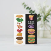 Een brander bouwen briefkaart (Staand voorkant)