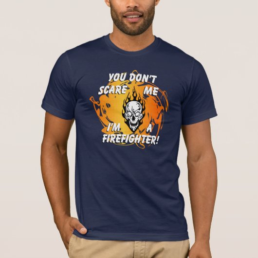 Een brandweerdienst t-shirt (Voorkant)