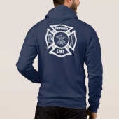 Een brandweerman hoodie (Achterkant)