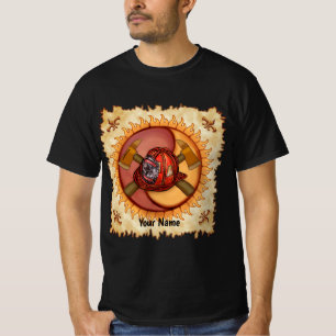 Een brandweerman Yin Yang T-shirt