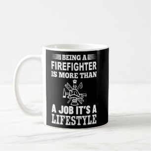 Een brandweerman zijn is meer dan een baan, het is koffiemok