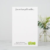 Een Brave Girl naar een ander Briefpapier (Staand voorkant)