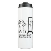 Een Break Mirror nodig Thermosbeker (Voorkant)