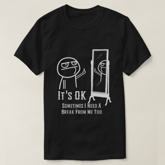 Een Break Mirror T-shirt nodig (Design voorkant)