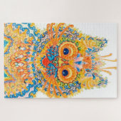 Een brede gegiste kat, Louis Wain Legpuzzel (Horizontaal)