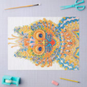Een brede gegiste kat, Louis Wain Tissuepapier (Craft)