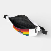 Een bredere Bridge Flag Fanny Pack Heuptasje (Open)