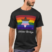 Een bredere Bridge Flag T-shirt (Voorkant)