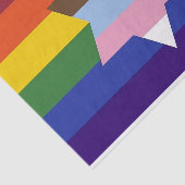 Een bredere brug vlag weefsel papier (Detail)