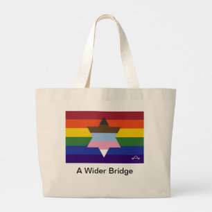 Een bredere Canvas tas voor brugvlaggen