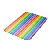 Een bredere spectrumregenboogstrips badmat (Gekanteld)
