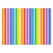 Een bredere spectrumregenboogstrips tafelkleed (Voorkant (Horizontaal))