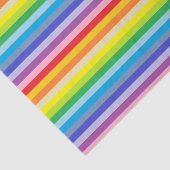 Een bredere spectrumregenboogstrips tissuepapier (Detail)