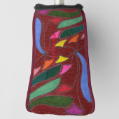 Een breed scala aan onderwerpen en design en dit golfheadcover (Draai 90)