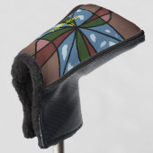 Een breed scala aan onderwerpen en design en dit golfheadcover (3/4 voorkant)