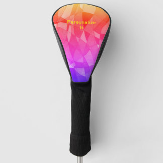 Een breed scala aan onderwerpen en design en dit golfheadcover