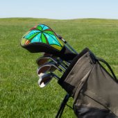 Een breed scala aan onderwerpen en design en dit golfheadcover (Insitu)