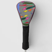 Een breed scala aan onderwerpen en design en dit golfheadcover (Voorkant)