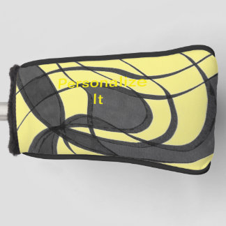 Een breed scala aan onderwerpen en design en dit golfheadcover