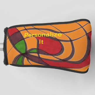 Een breed scala aan onderwerpen en design en dit golfheadcover