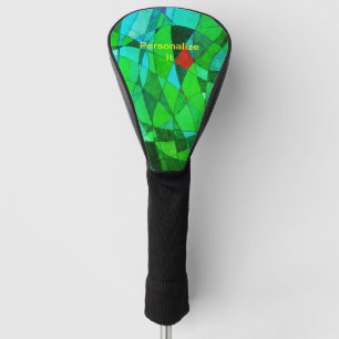 Een breed scala aan onderwerpen en design en dit golfheadcover