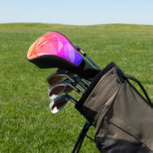 Een breed scala aan onderwerpen en design en dit golfheadcover (Insitu)