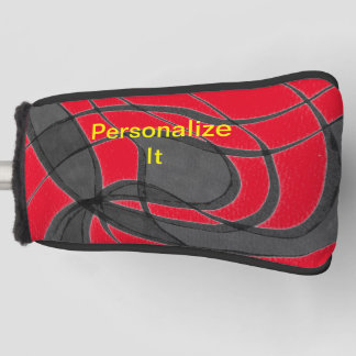 Een breed scala aan onderwerpen en design en dit golfheadcover