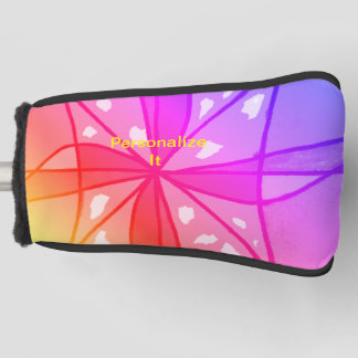 Een breed scala aan onderwerpen en design en dit golfheadcover