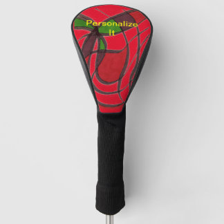 Een breed scala aan onderwerpen en design en dit golfheadcover
